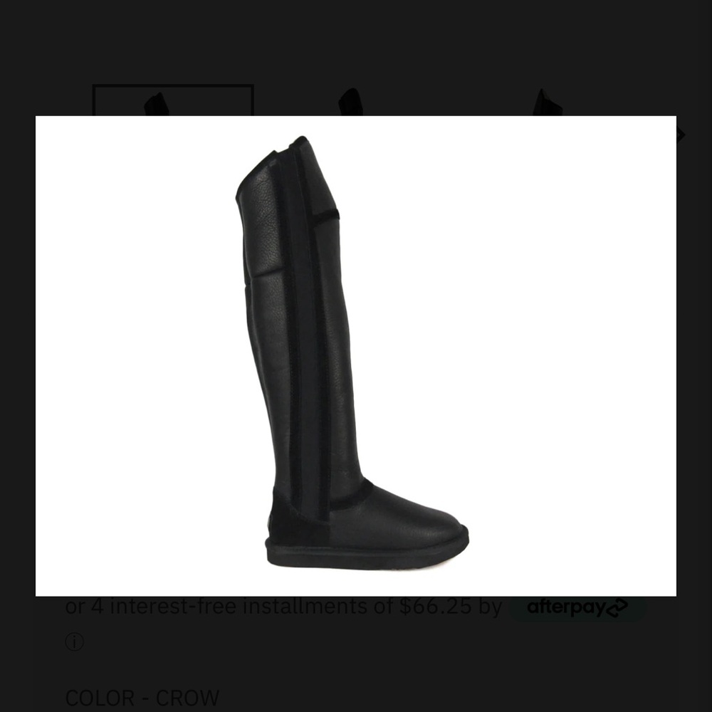 Australia Luxe Collective Black Over the Knee Boots